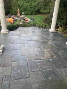 Stamped Concrete Patio Construction by Bravo Company